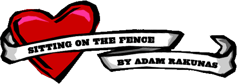 sitting on the fence - adam rakunas