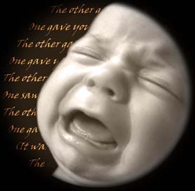 { baby cries }
