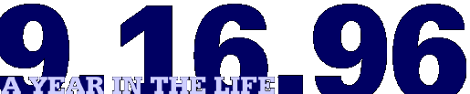 { a year in the life }